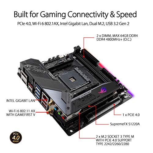 Asus Rog Strix X570 Driver Chipset Amd X570 Asus ROG STRIX X570-I