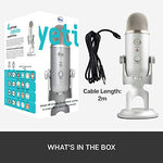 Blue Yeti USB Mic for Recording & Streaming on PC and Mac