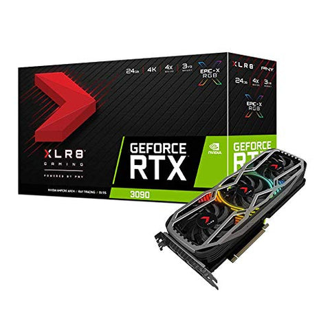 PNY GeForce RTX 3090 24GB XLR8 Gaming Epic-X RGB Graphics Card