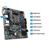 MSI B450M PRO-VDH MAX ProSeries Motherboard