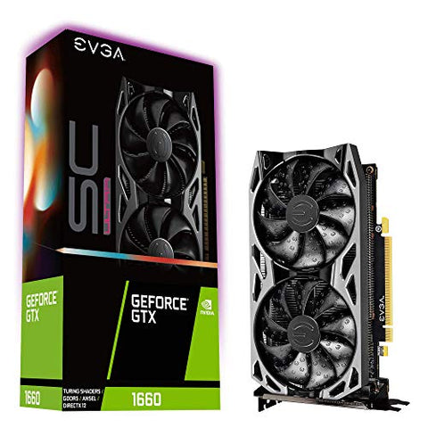 EVGA GeForce GTX 1660 SC Ultra Graphics Card